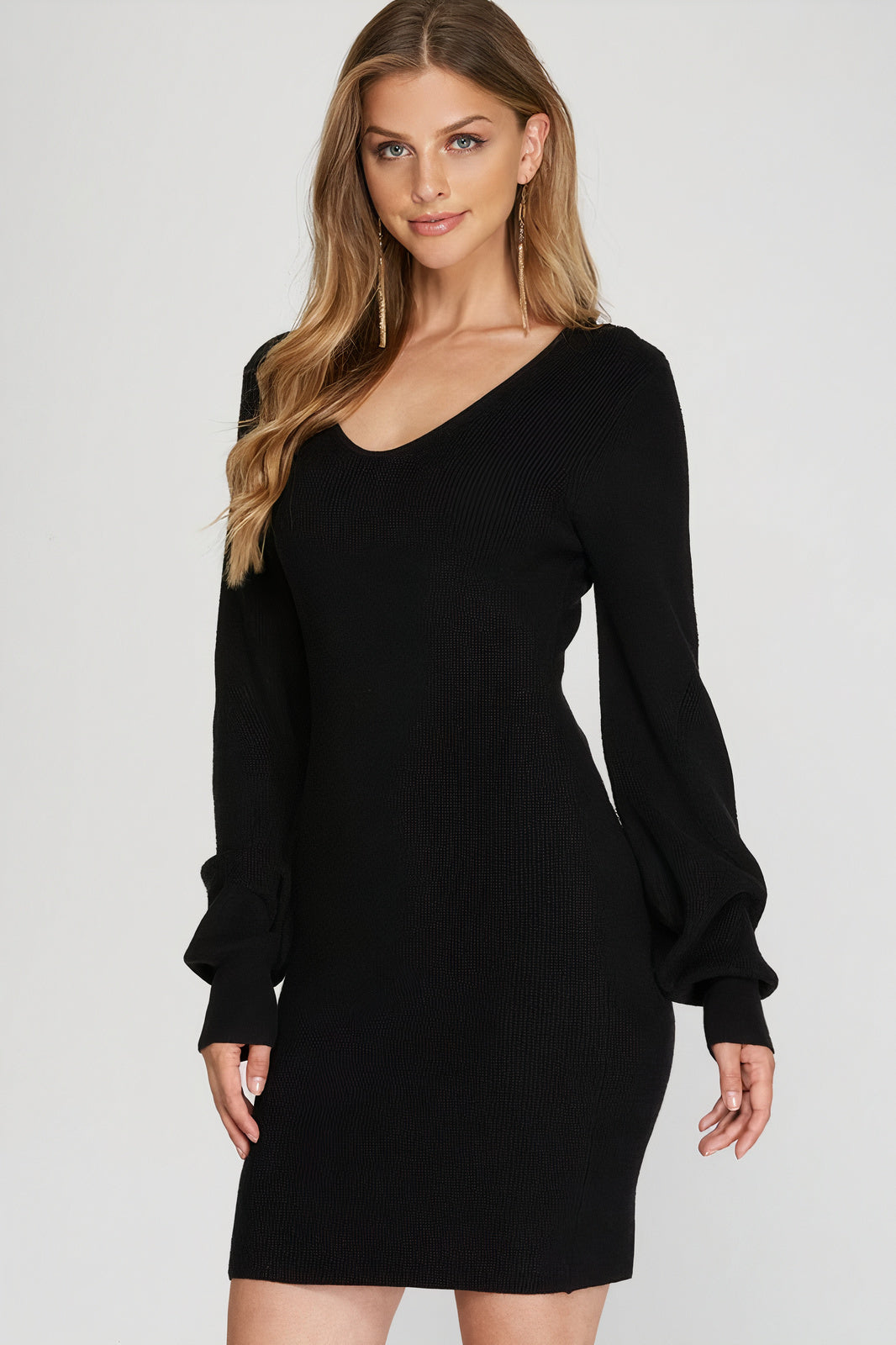 Balloon Club Sweater Dress