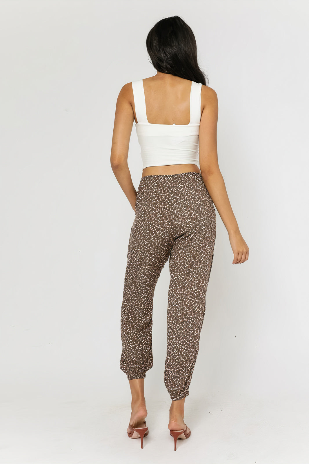 Lois Floral Drawstring Joggers